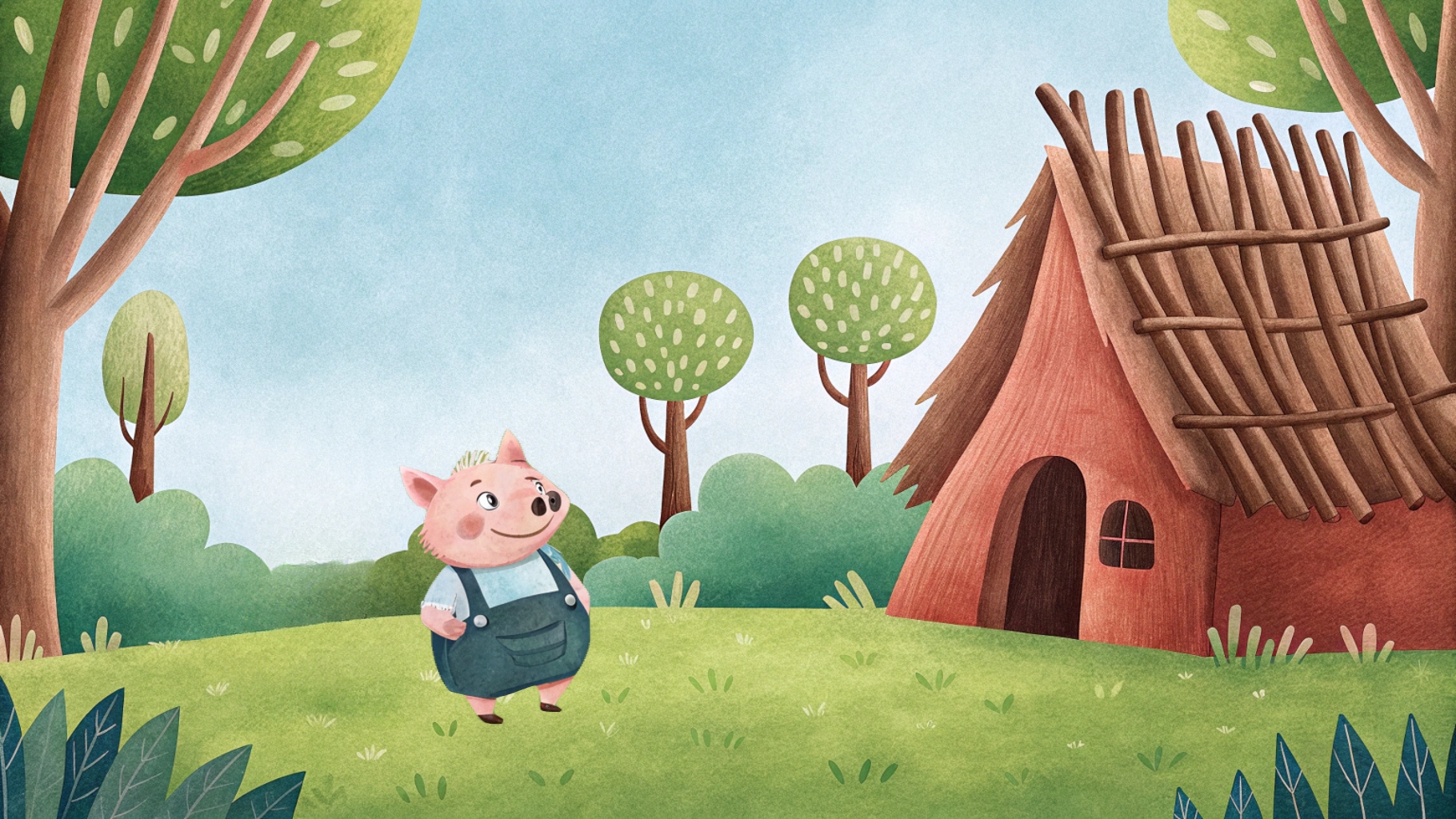 make-piglet-with-raised-hands